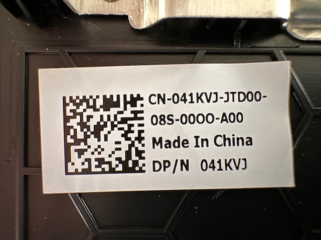 Dell Inspiron 5482 5491 UK Keyboard Palmrest Assembly CTPK0 0CTPK0 Black Cat PC - Providing Dell Parts Since 1998