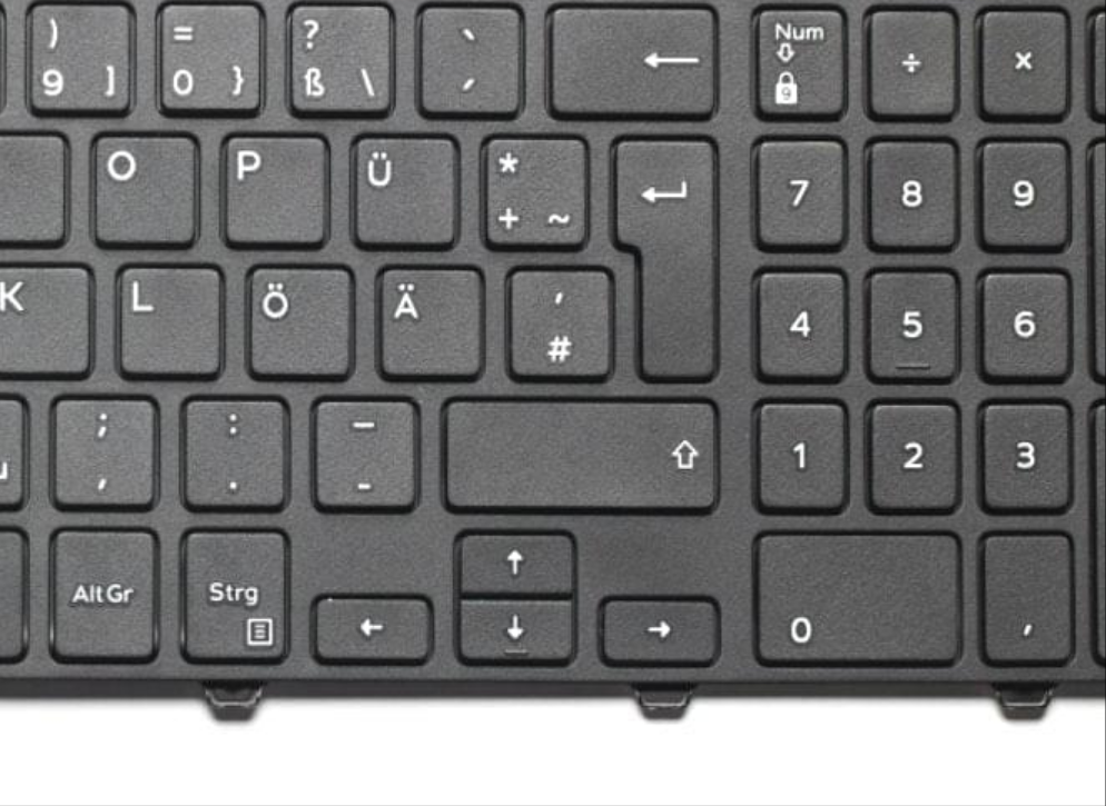 Dell Inspiron 15 (3541 3542 3543) DE QWERTZ LAPTOP TASTATUR MDP9K replacement de keyboard