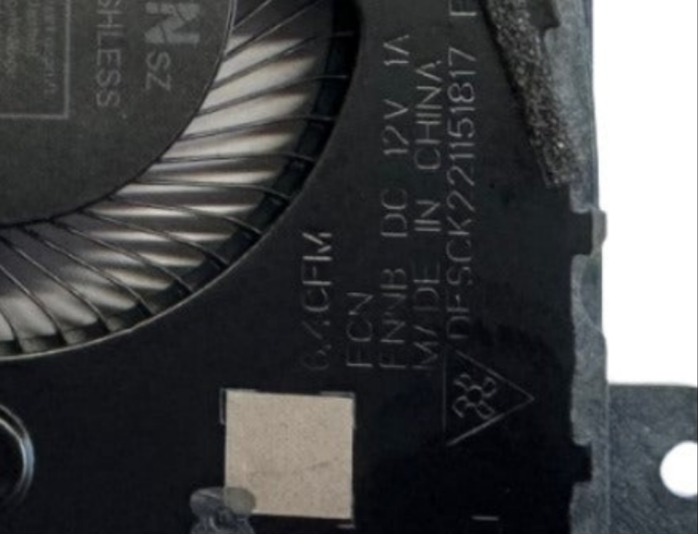 Dell Alienware 17 X17 R1 / X17 R2 GPU Left Laptop Fan W7KC4 0W7KC4 oem