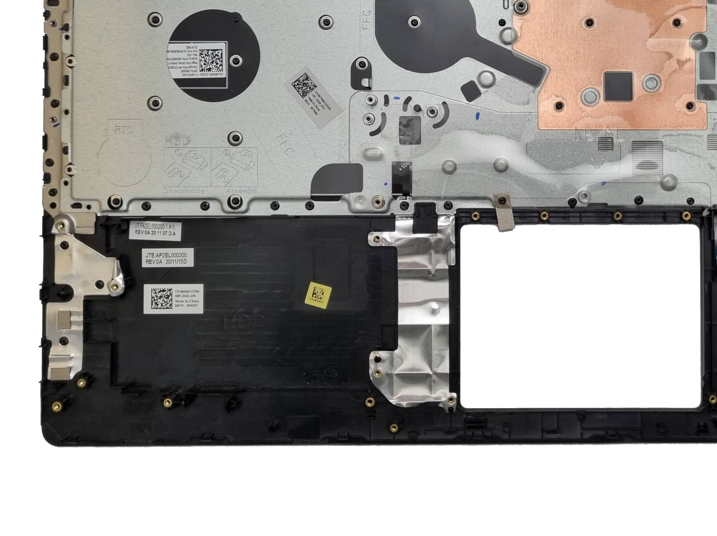 Dell Vostro 3590, 3591, 3580, 3583, 3581 Inspiron 3580, 3581 Palmrest UK Keyboard K7MR6 New