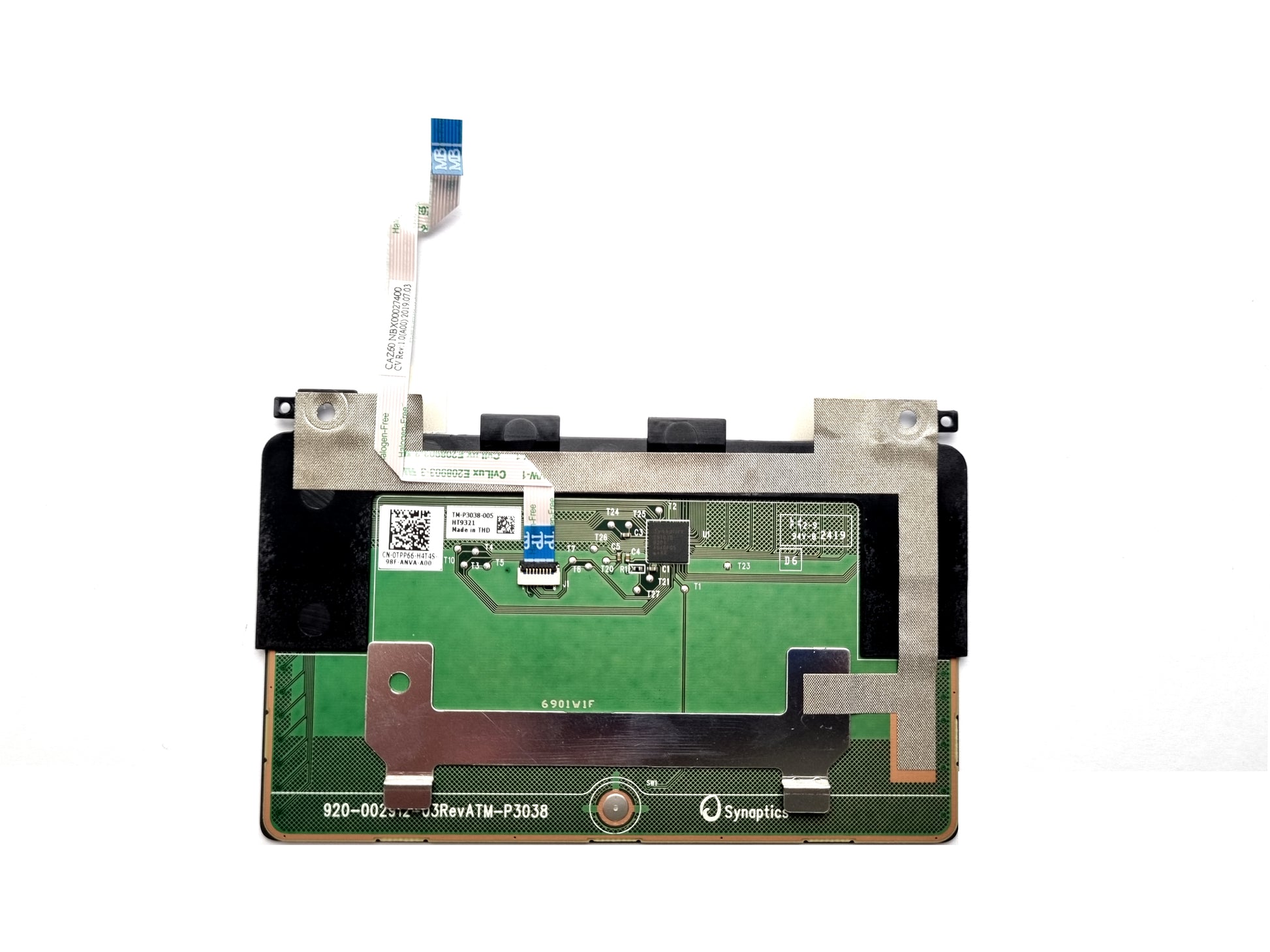 Replacement Dell XPS 13 XPS 9370 9380 Laptop Touchpad with Ribbon Cable TPP66 0TPP66