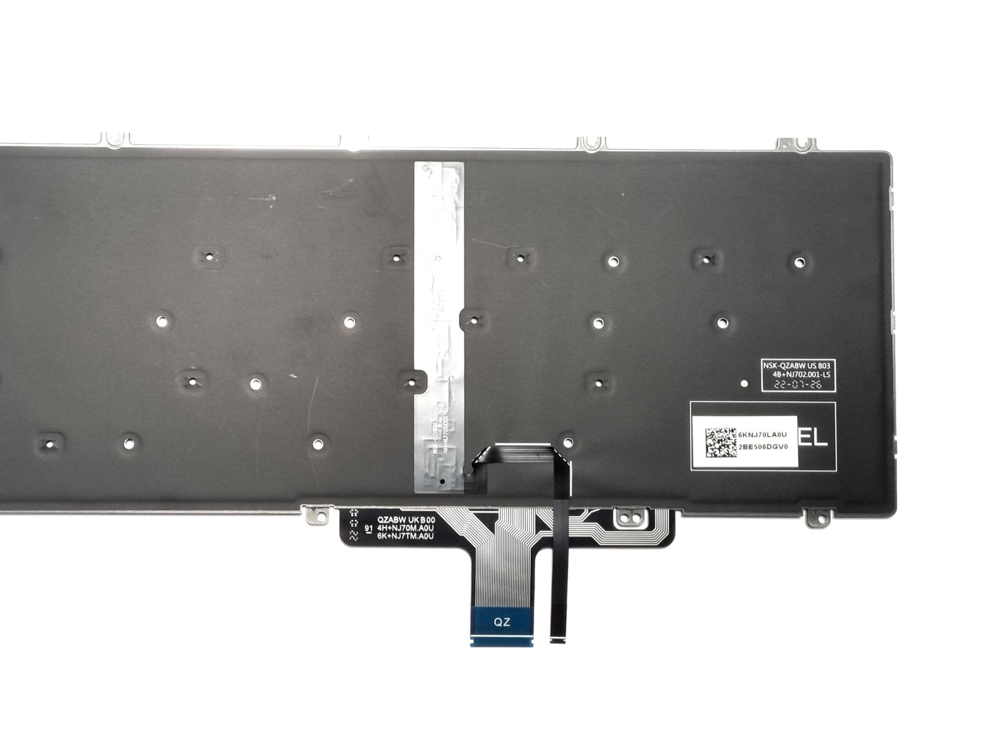 Replacement Dell Latitude 5520 Precision 3560 3561 Single pointing UK Keyboard T9DR1