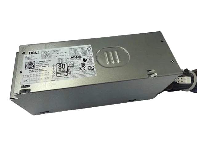 Dell power supply unit on a white background