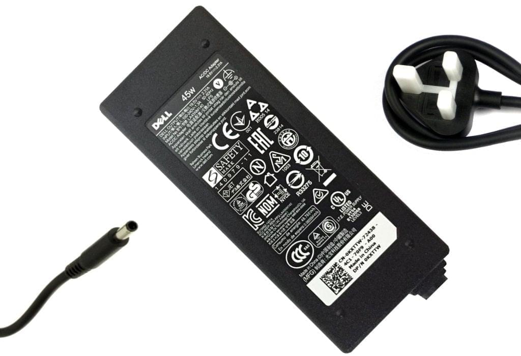 Dell Inspiron / Latitude / XPS  laptop charger 45W 70VTC KXTTW 396DY 492-BBSC Dell