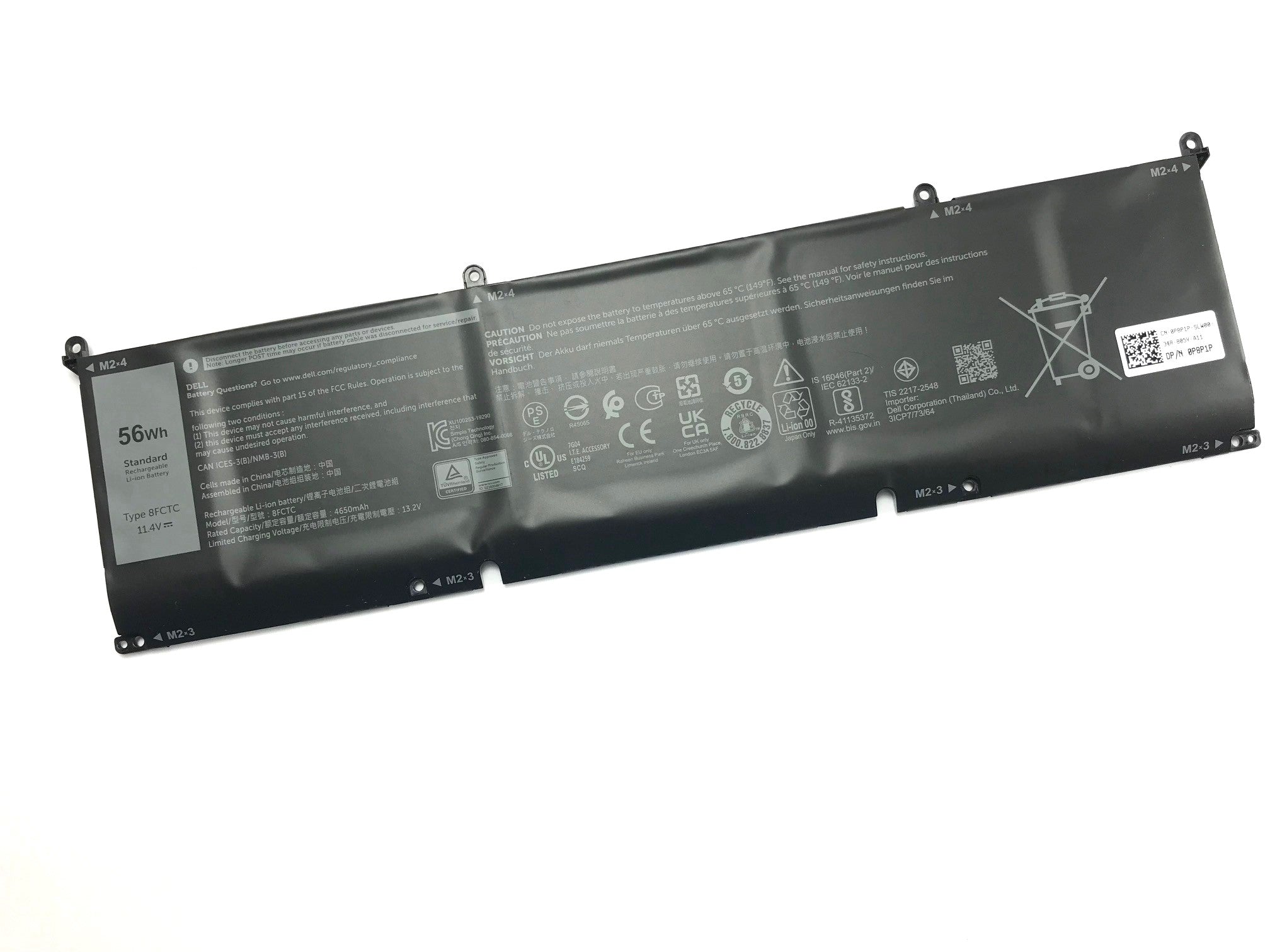 M15 R3 Battery Dell XPS 9500, 9510, 9520, Alienware M15 R3/5/6, Inspiron 7610 Battery ...