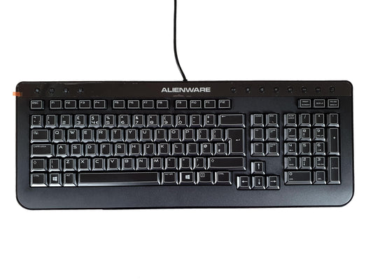 Dell Alienware USB Keyboard QWERTY UK Layout 5Y4GF DCHF6 Dell Alienware