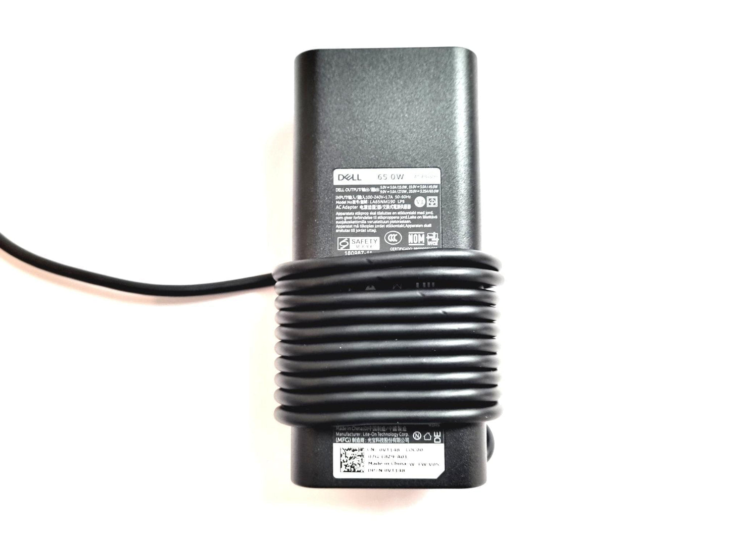 Dell 65.0W laptop charger for Latitude, XPS, Chromebook USB-C VT148 WMDHR CJG9W Dell