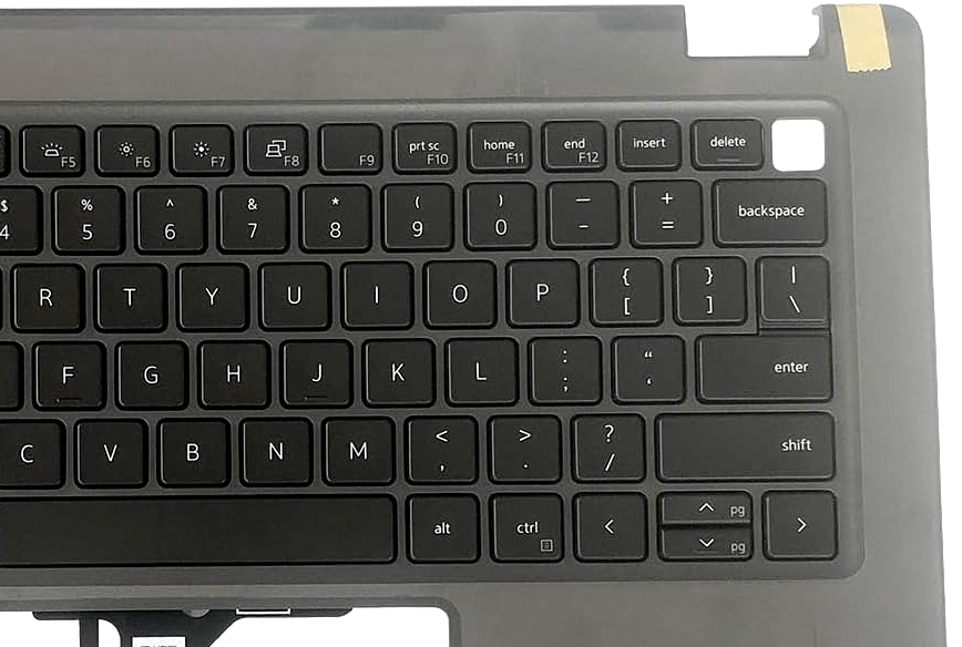 Dell Latitude 3440 Palmrest with UK Layout & Backlit Keyboard R2DCD 0R2DCD Black Cat PC genuine