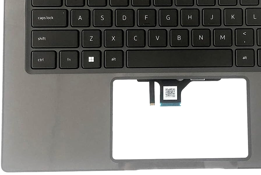 Dell Latitude 3440 Palmrest with UK Layout & Backlit Keyboard R2DCD 0R2DCD Black Cat PC oem