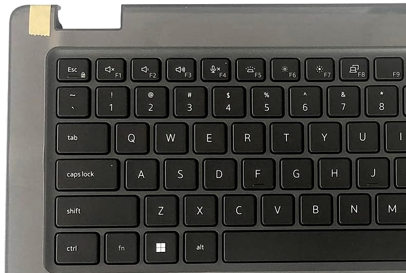 OEM original Dell Latitude 14 3440 Palmrest with UK Layout & Backlit Keyboard R2DCD 0R2DCD