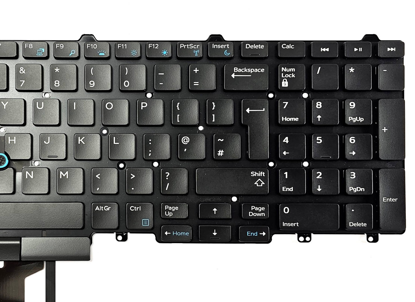 Dell Latitude E5550 E5570 E5580 5590 UK QWERTY Backlit laptop Keyboard FP37Y OEM replacement