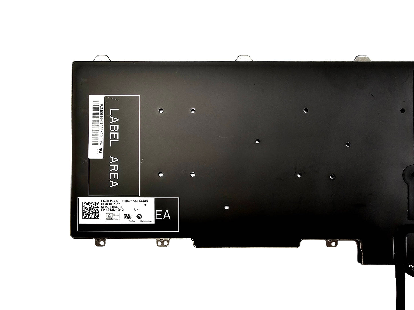 Dell Latitude 5520 5521 Precision 3560 3561 Single Point UK Keyboard