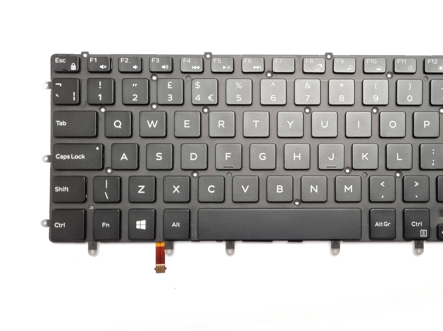 oem Dell XPS 15 9560 9570 Precision 5520 UK English Layout Keyboard VC22N