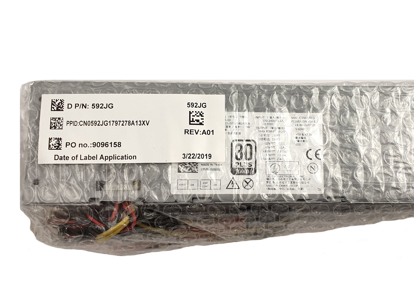 Dell OPTIPLEX 390 790 990 240W SFF PSU JNPVV 592JG 2TXYM 3WN11 709MT power supply  new genuine replacement oem 