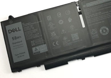 New OEM Genuine Dell Latitude 5430 5530 7430 7530 58Wh Battery Type FK0VR 07KRV 8P81K H4PVC