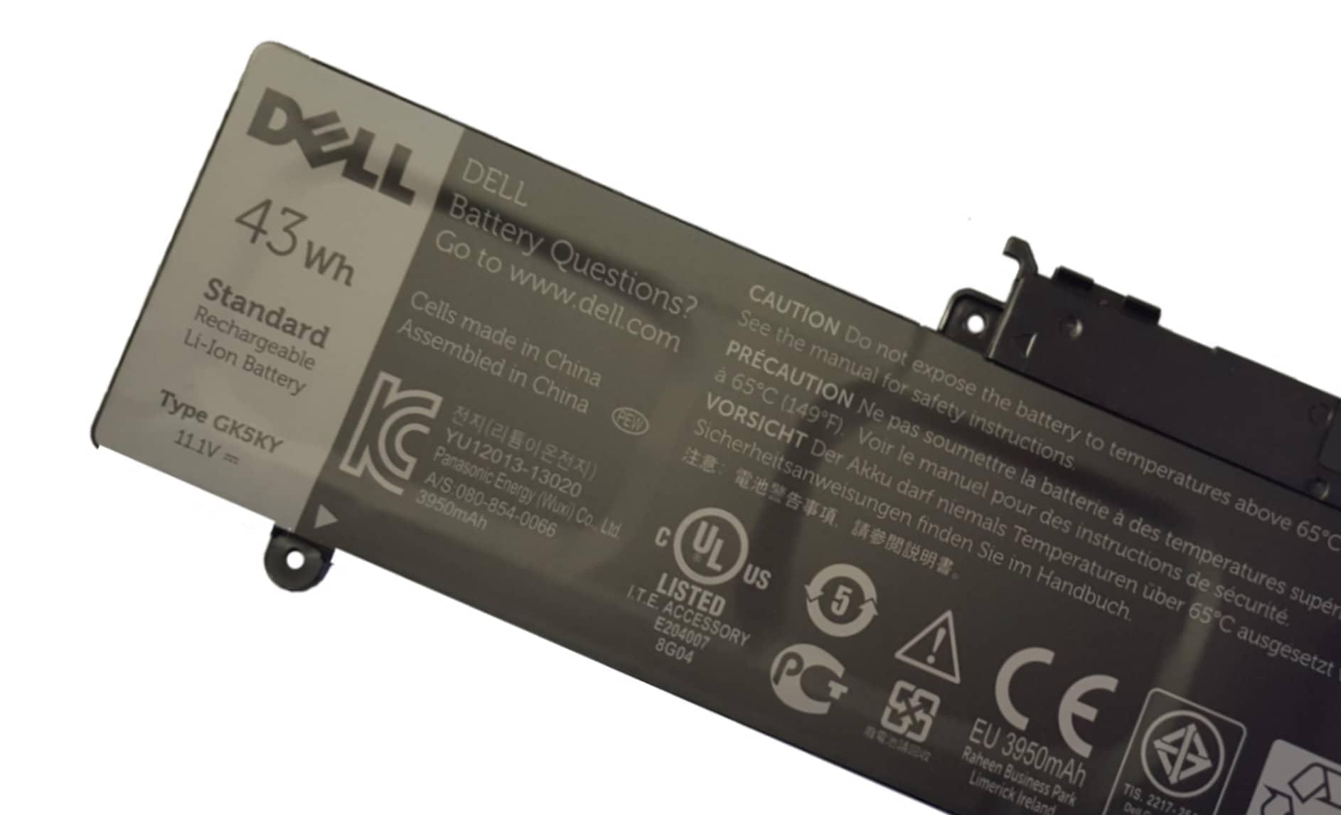 Dell Inspiron 3147 3148 7347 7348 3 Cell 43Whr Laptop Battery GK5KY Dell