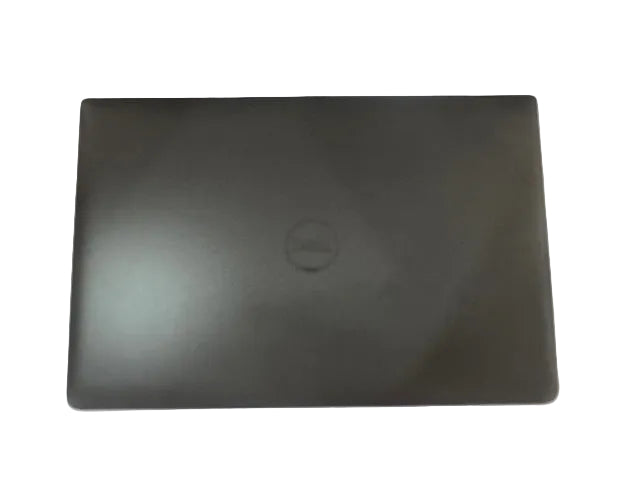Black Dell lcd cover on a light-colored surface
