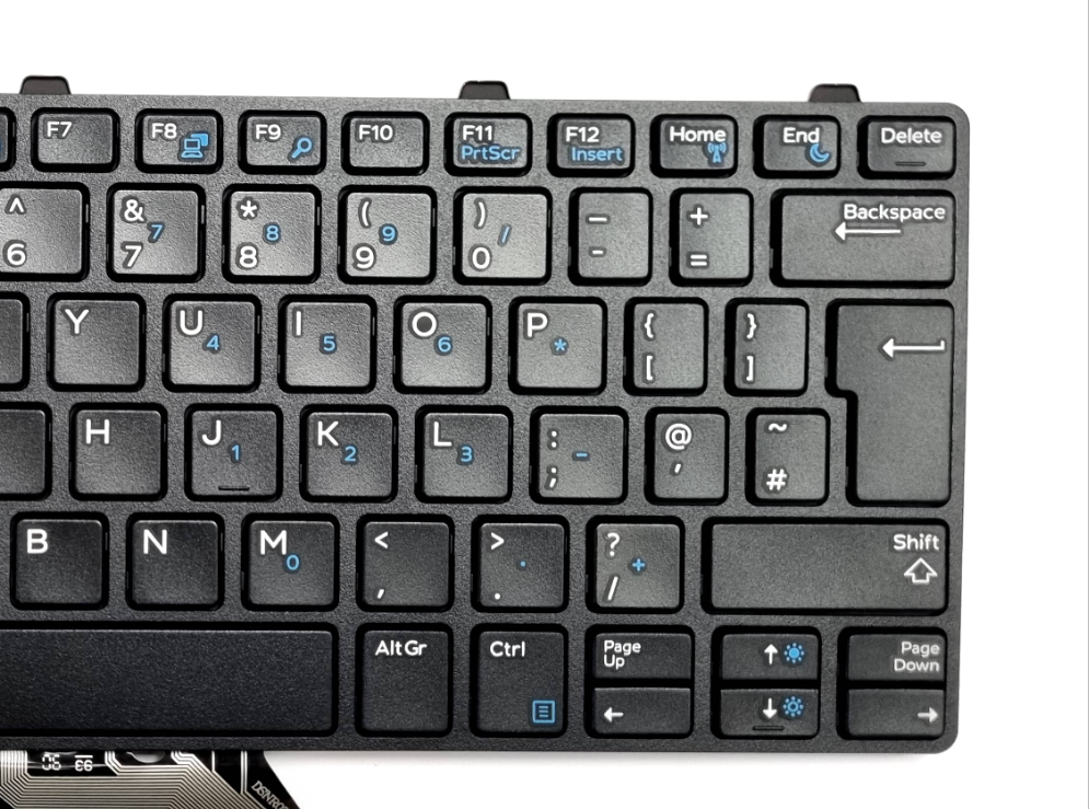 New replacement oem keyboard Dell Latitude 13 3310 3380 UK QWERTY Keyboard CF8G6 0CF8G6