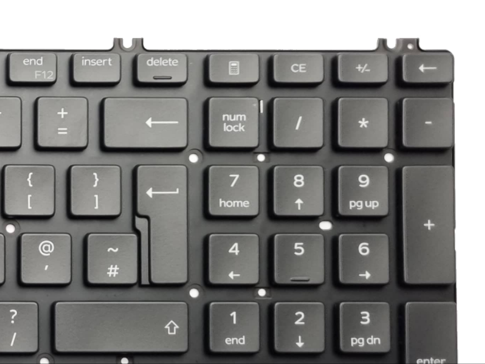 Dell Latitude 5501, 5510, Precision 3541, 3551 UK QWERTY Keyboard WDJ4X V35F8 Dell