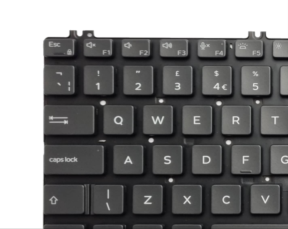 Dell Latitude 5501, 5510, Precision 3541, 3551 UK QWERTY Keyboard WDJ4X V35F8 Dell