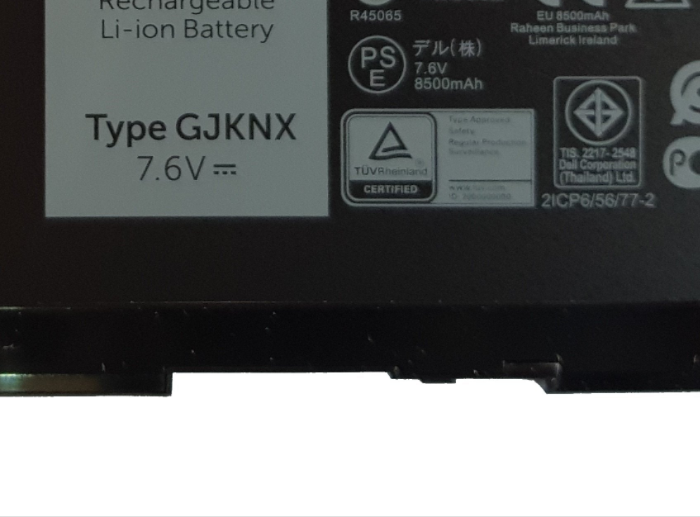 Dell Latitude / Precision 68WHr 4 Cell Laptop Battery GD1JP GJKNX KCM82 451-BBZG replacement laptop batteries 