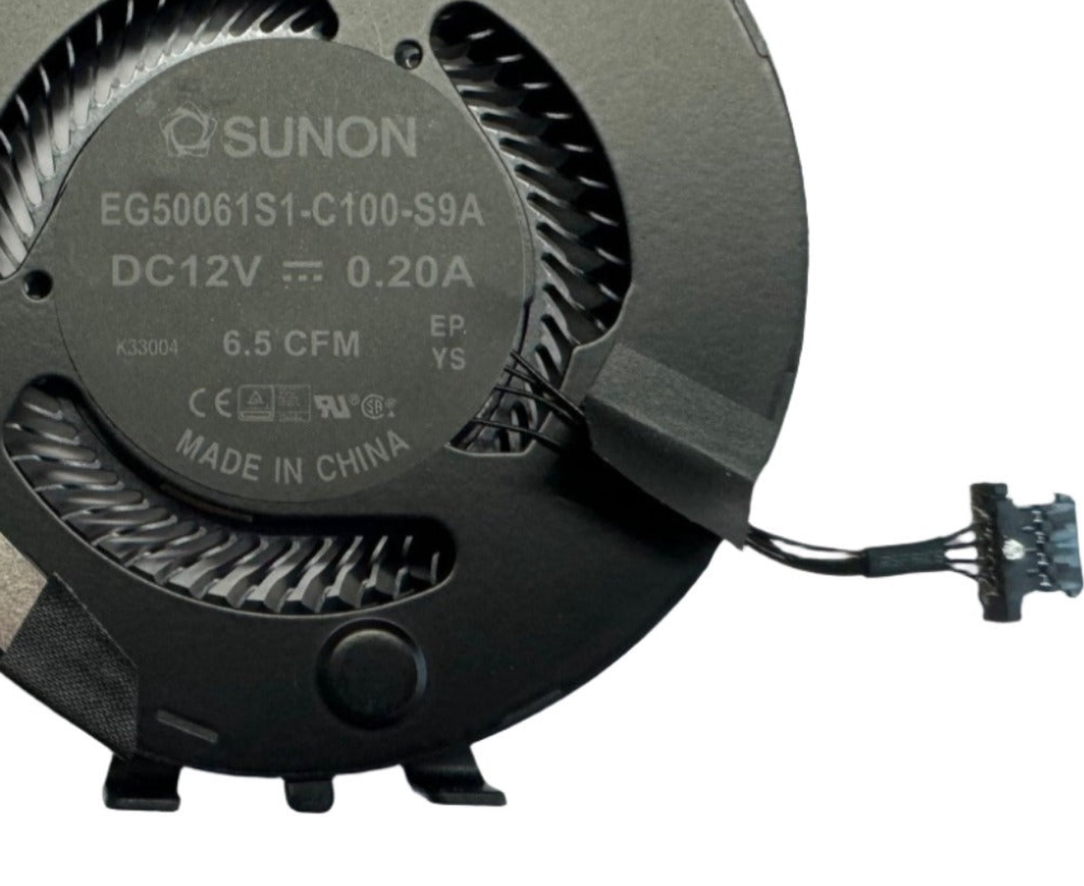 New OEM Dell Alienware 17 X17 R1 /  X17 R2 CPU Right Laptop Fan J01R0 0J01R0