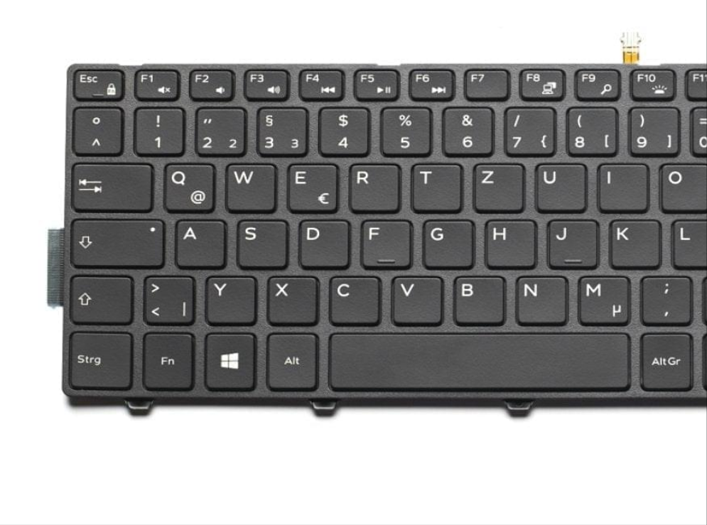 New Dell Inspiron 15 3541 3542 3543 DE Qwertz Laptop Tastatur H6HJ6