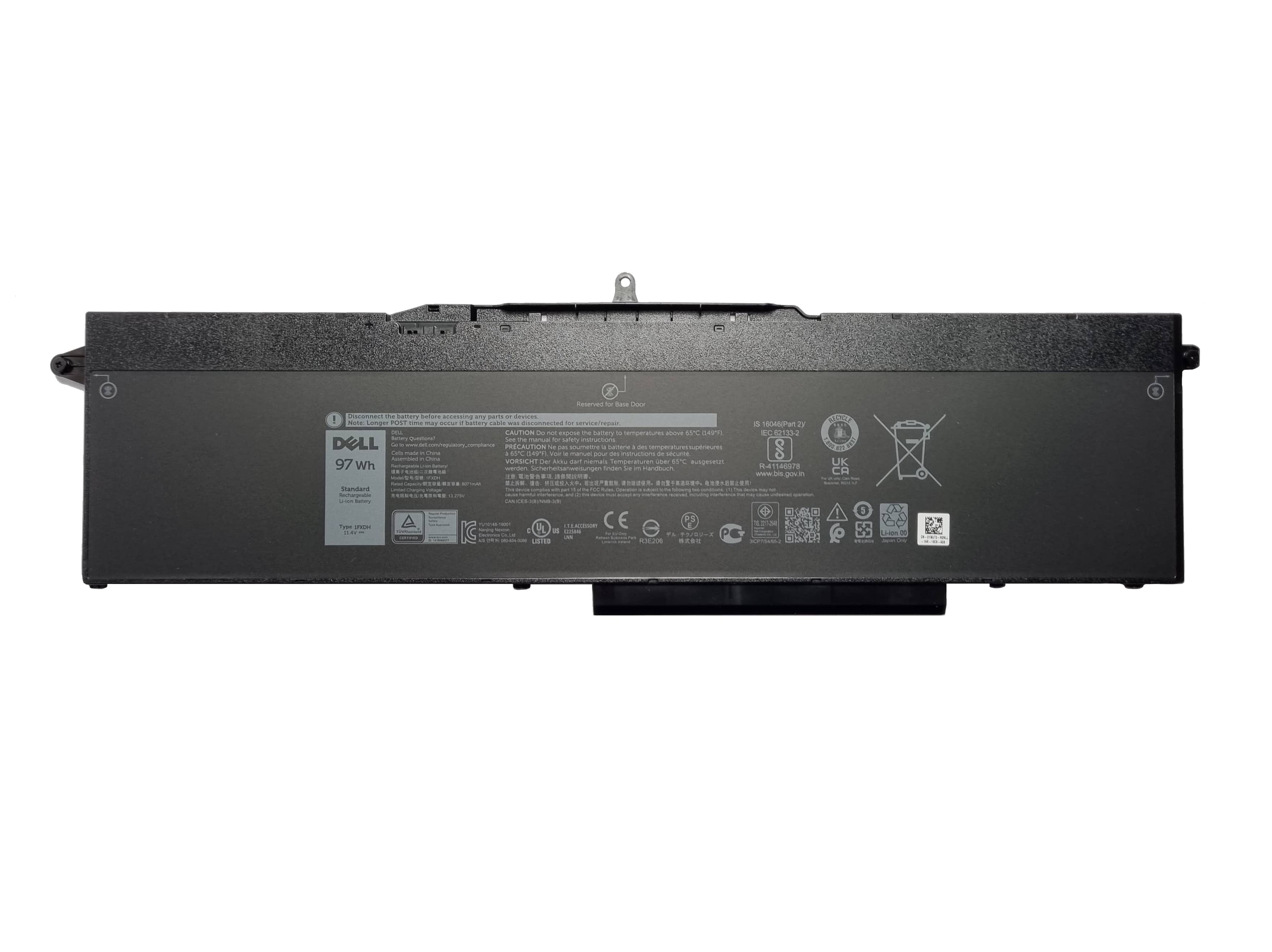 Ukkipower Batteria 68Wh Per Dell Latitude 5401/5501/5511 E Precision 3541/3551 – 15.2V 4250mAh – Sostituisce 3HWPP 03HWPP 10X1J