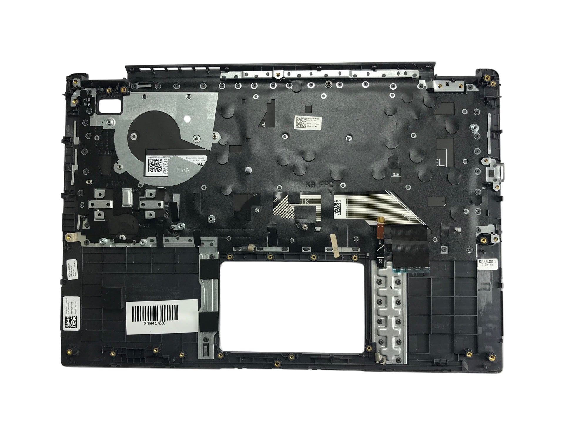 OEM Dell Latitude 14 3410 Grey Palmrest Keyboard Assembly  2C8TG (0MC2P + NWD23)