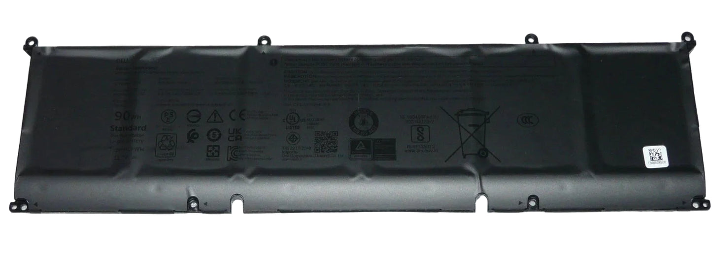 Dell Inspiron 16 7000 (7640) 90Wh Battery Type P0FWH HGJCY M9DG0 1969N Black Cat PC - Providing Dell Parts Since 1998