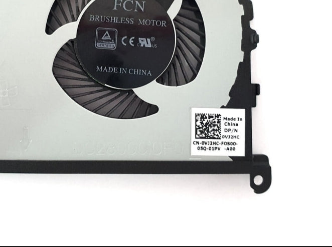 Genuine new Dell Left CPU Cooling fan for Dell XPS 15 9560 / Precision 5520 VJ2HC