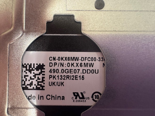 Keyboard QR code KX6MW