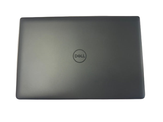 Black Dell laptop on a white background