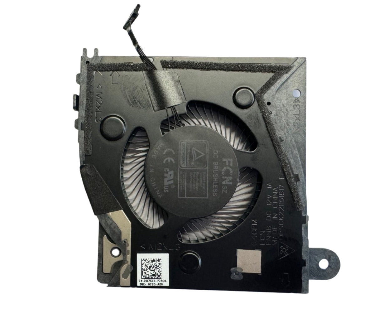 Alienware R17 Fan Dell Alienware 17 X17 R1 / X17 R2 GPU Left Laptop Fan W7KC4 0W7KC4 ...