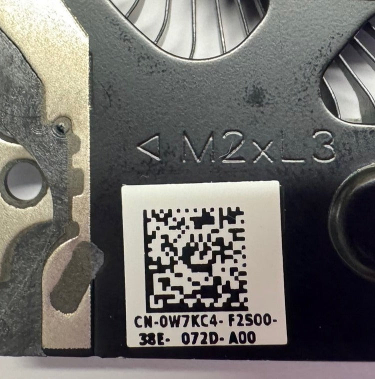 Alienware R17 Fan Dell Alienware 17 X17 R1 / X17 R2 GPU Left Laptop Fan W7KC4 0W7KC4 ...