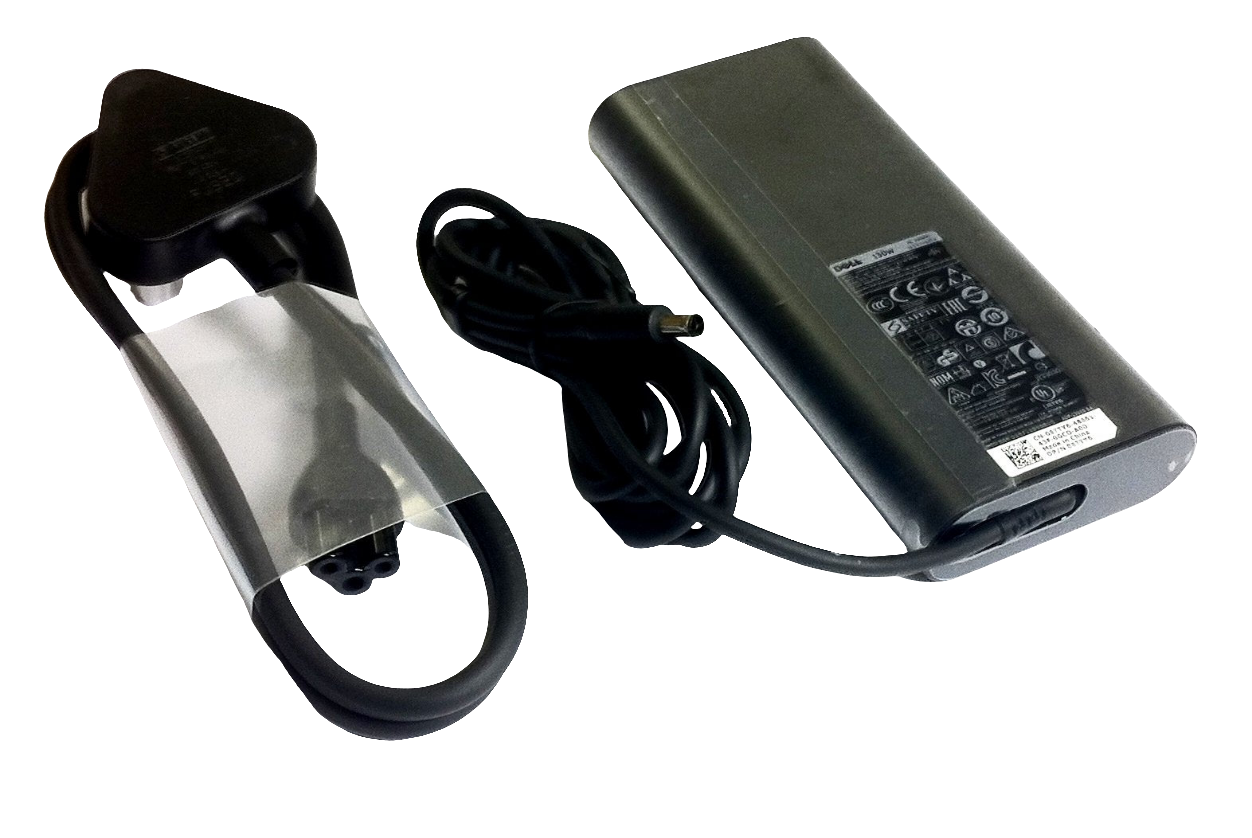 New OEM replacement Dell laptop charger 130W XPS 15 9530 thru 9570, Inspiron 7600 6TTY6 9TXK7