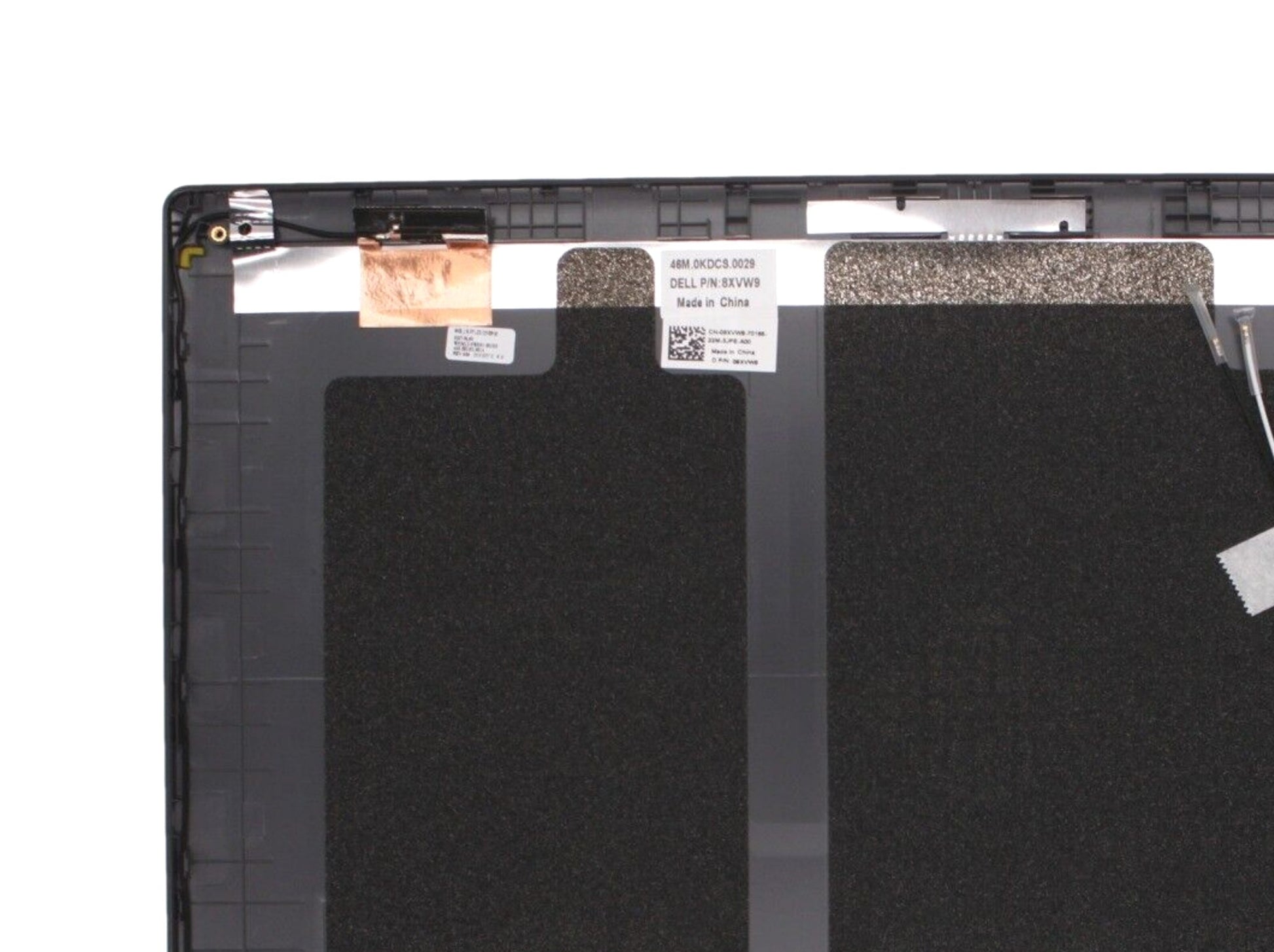 OEM replacement DELL Latitude 15 3510 Dark Grey LCD Cover  8XVW9 08XVW9