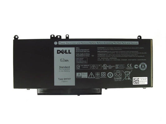 Dell Latitude / Precision 4 Cell 62Wh Laptop Battery Type 6MT4T | Black Cat PC