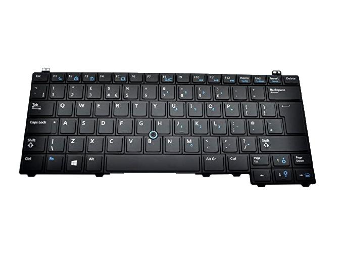 Dell Latitude E5440 UK QWERTY Backlit Keyboard DP/N: C4FHX | Black Cat PC