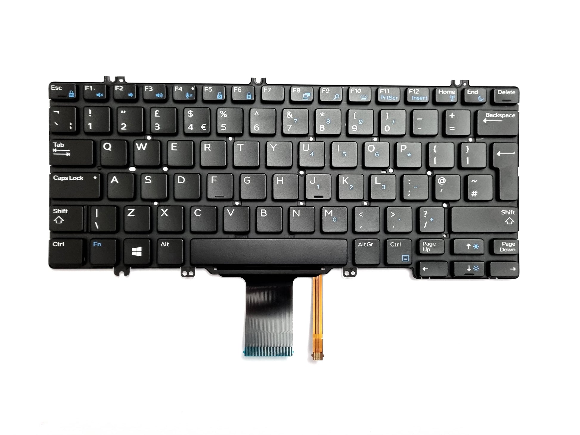 Dell Latitude 5290 7290 UK QWERTY  keyboard