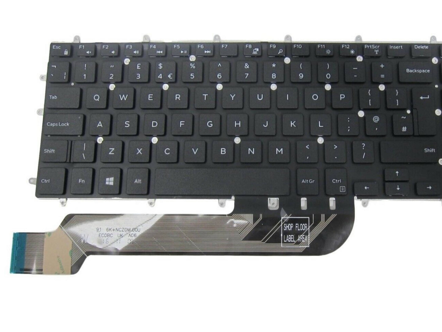 DELL UK QWERTY R0G9T