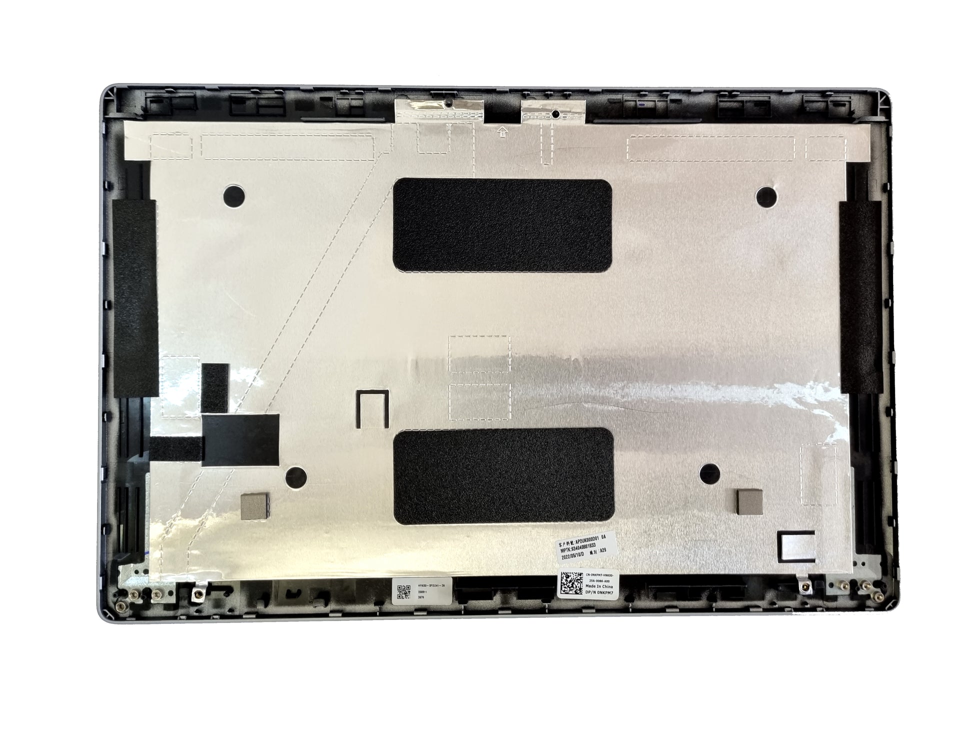 genuine Dell Latitude 5410 E5410 Silver LCD Back Cover Lid Top Case 0NKPM7 NKPM7