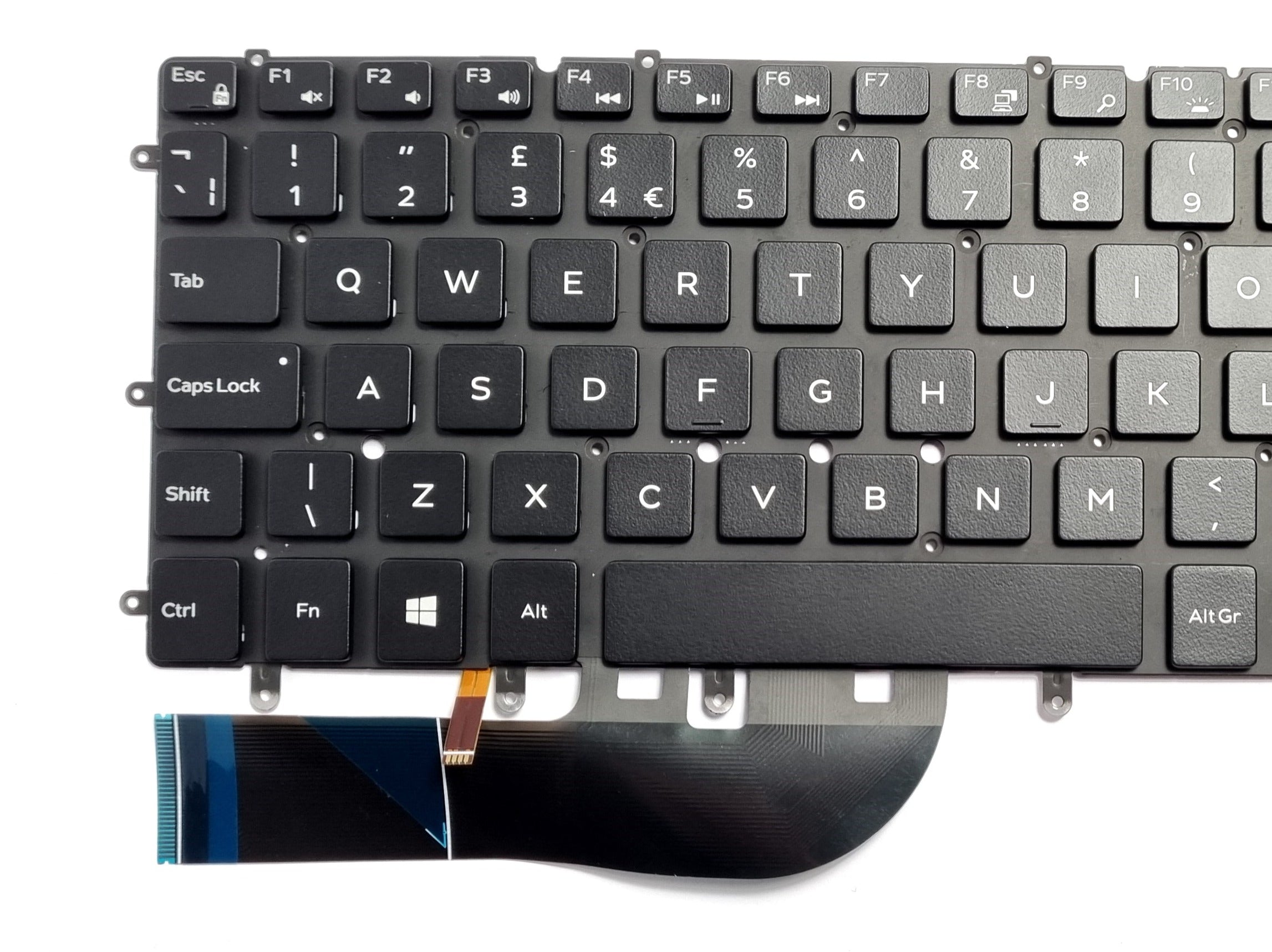 thumbnail image 2 of New US Layout Laptop Backlit Keyboard (without Frame) For Dell Inspiron P57G P57 2 of 9