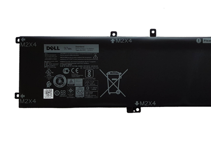 Batteria Originale DELL XPS 15 9560/9570/7590 - 97Wh, 6 Celle, Tipo 6GTPY GPM03 - Capacità Aumentata - Foto 8