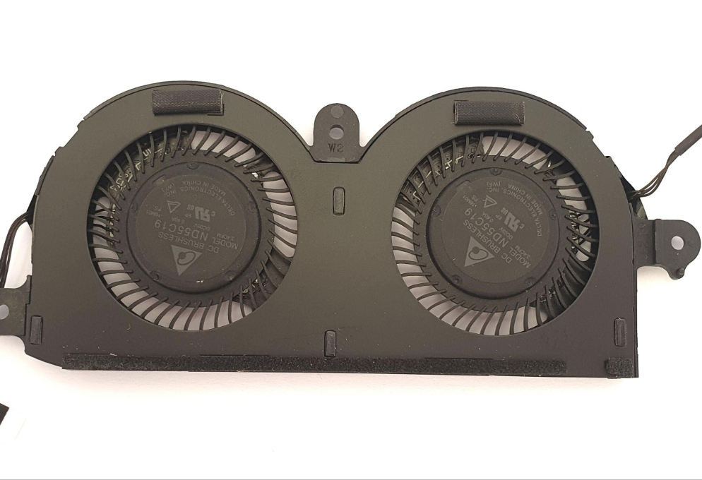 Dell XPS 13 9305 Dual Twin Cooling CPU Fan Assembly 19Y00 019Y00 ...