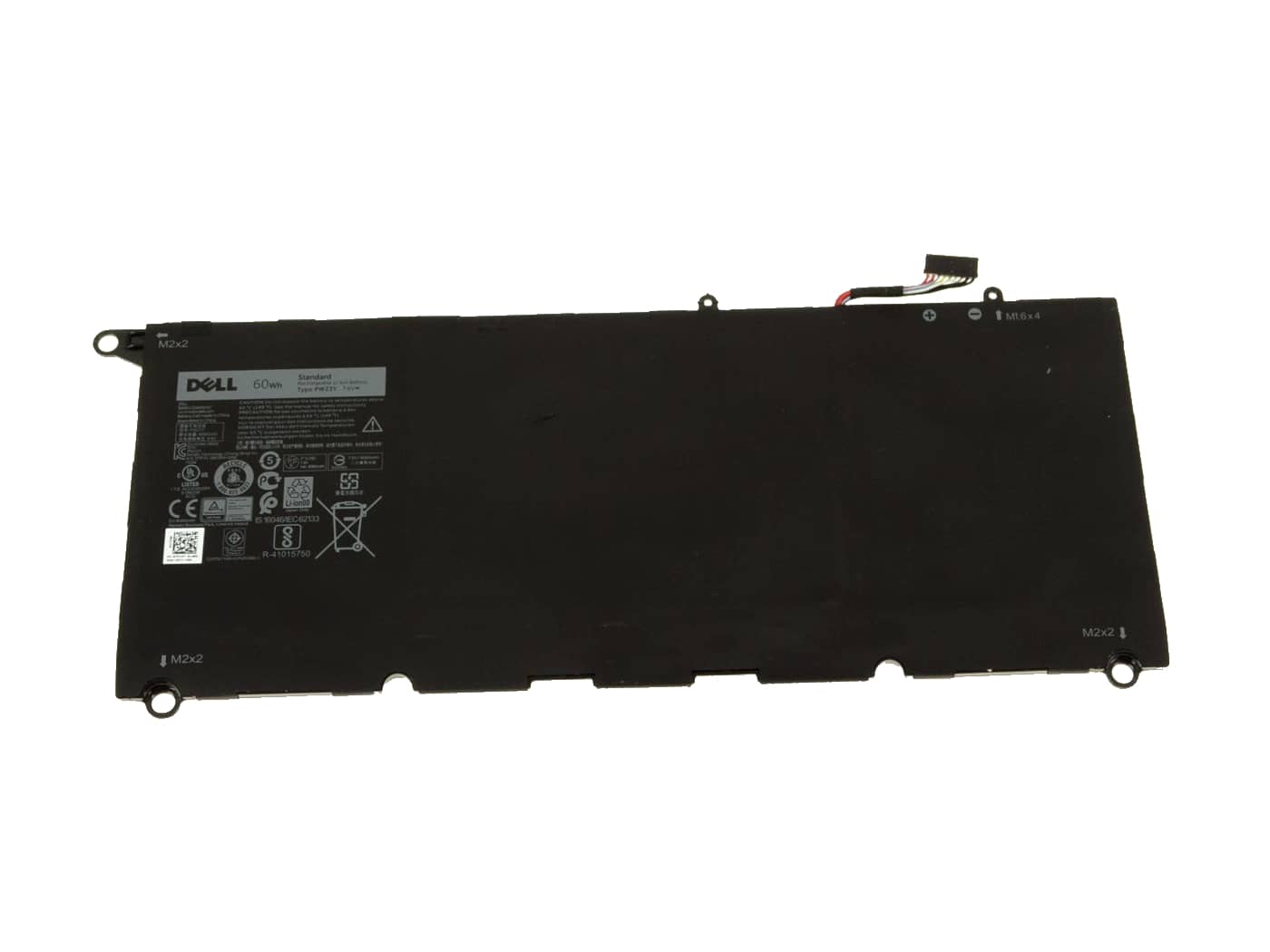 Dell XPS13 9360 Laptop Battery 60Wh 4 Cell PW23Y TP1GT | Black Cat PC