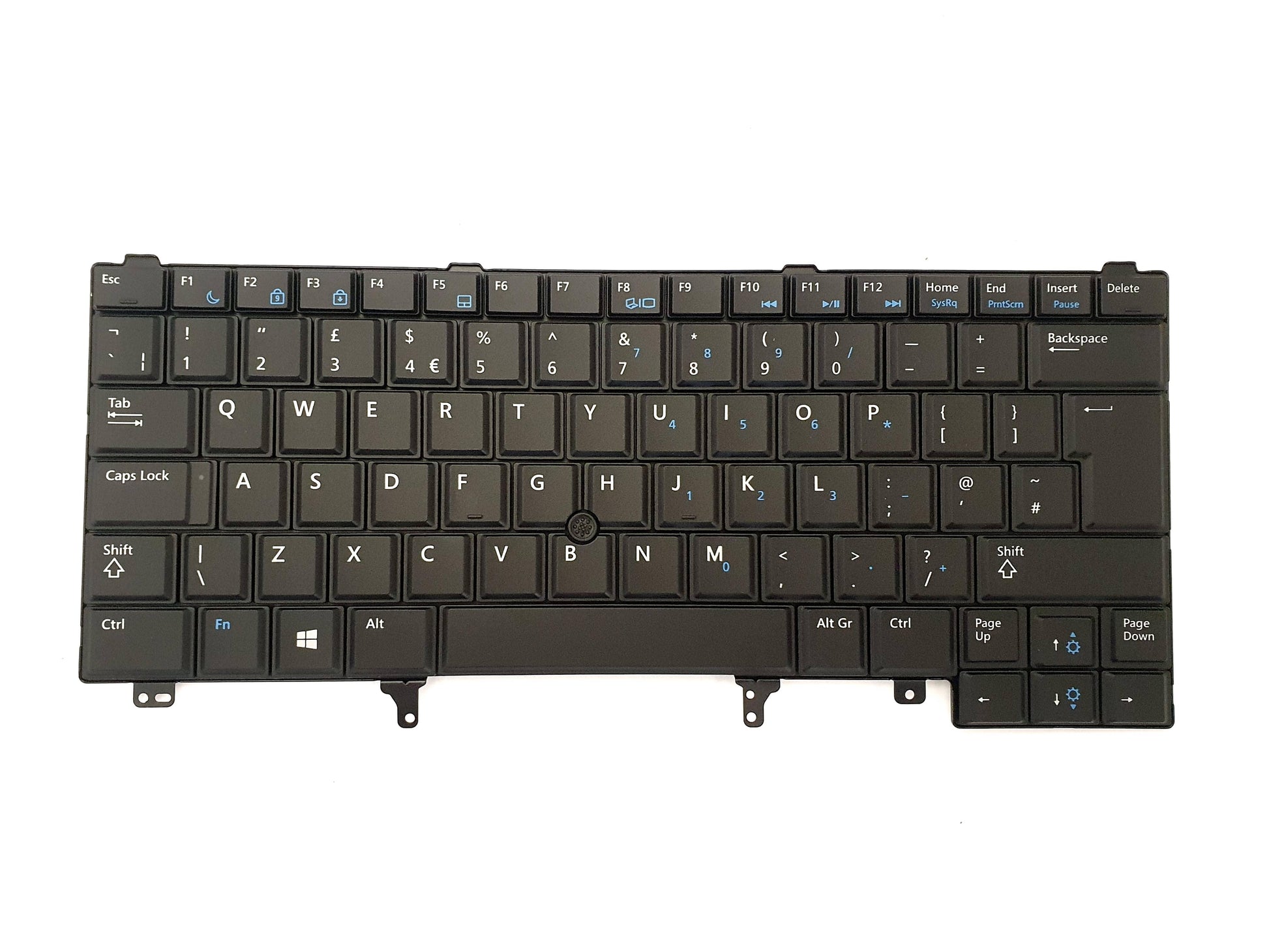 Dell Latitude E6220 E6230 E6430 E6440 UK QWERTY Non-Backlit Keyboard YW6W9 | Black Cat PC