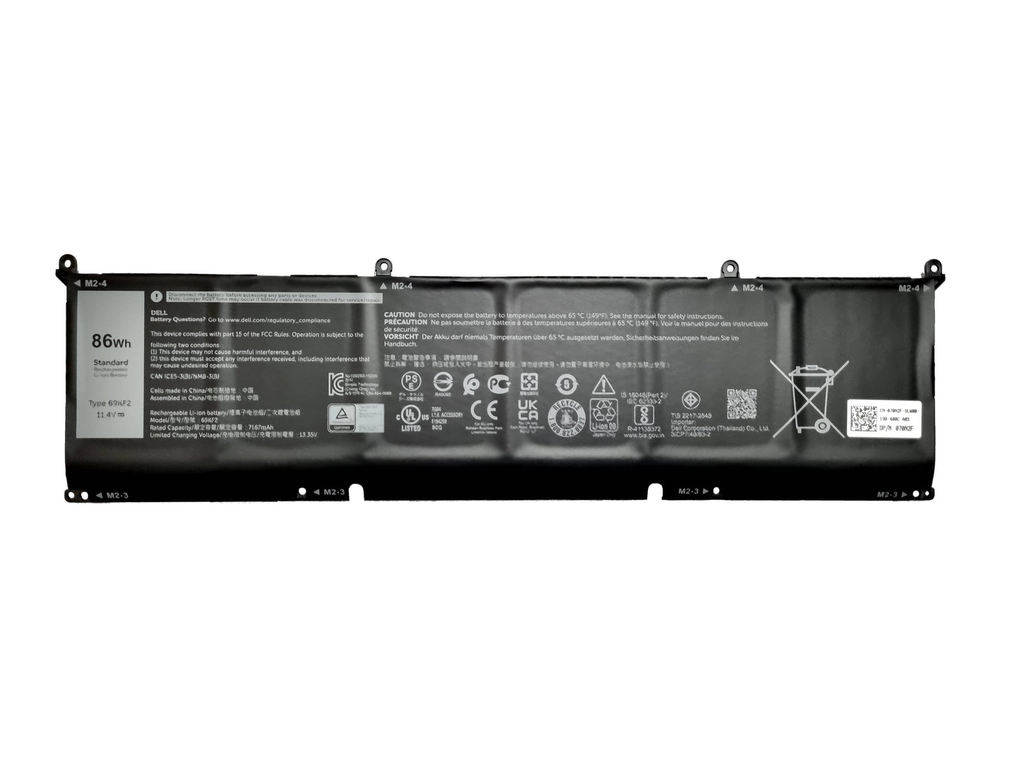 dell 70N2F battery